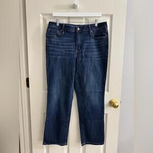 1155 Vera Wang Women's Ankle & Cropped Jeans - 14 (33x28) Dark Blue